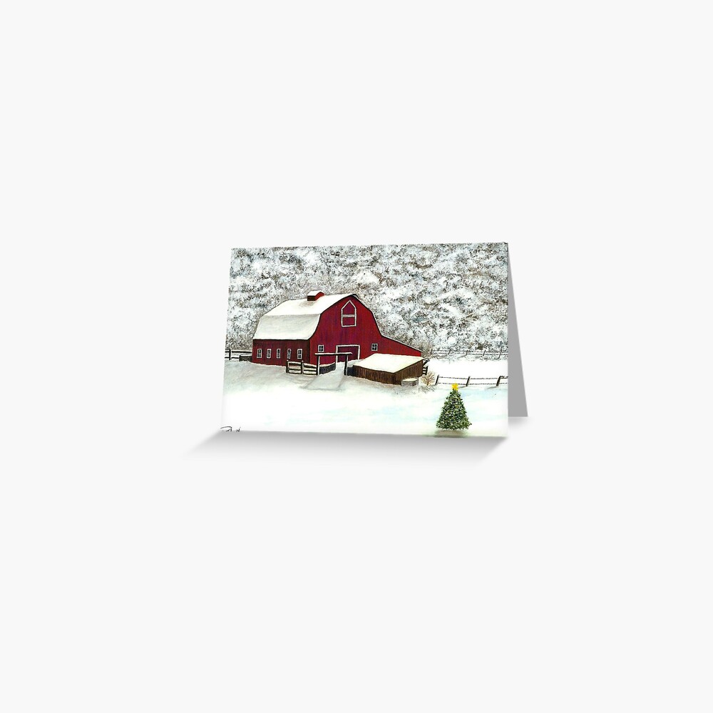 "Wisconsin Christmas" Greeting Card by DanWagner Redbubble