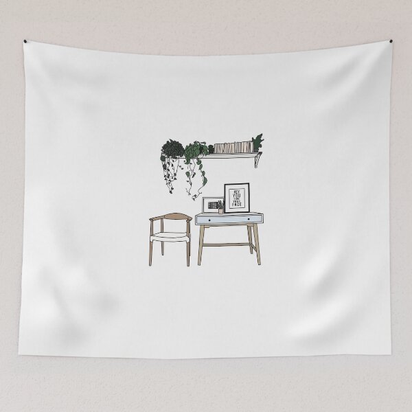 Item preview, Modern Desk Bedroom Drawing designed and sold by elmma design.