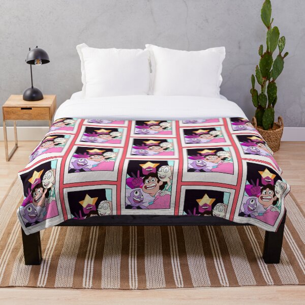 Crystal Gems Throw Blanket