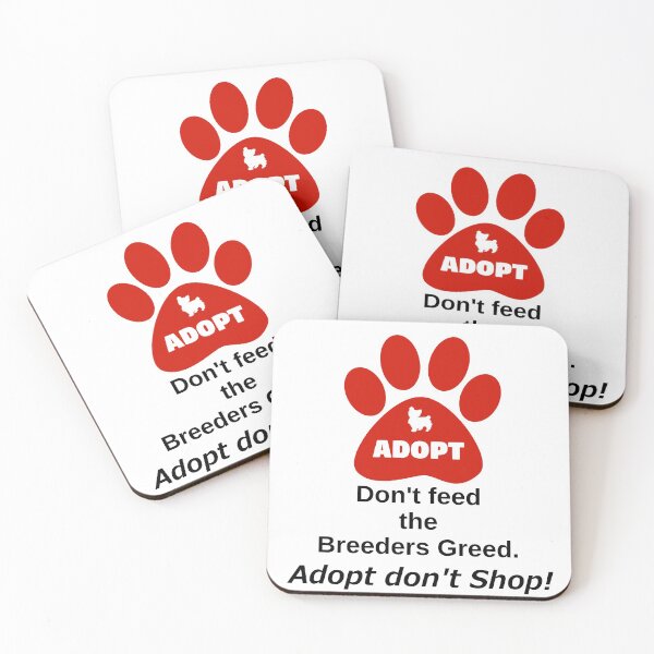 Item preview, Adopt A pet. Adopt don't shop designed and sold by azule1.