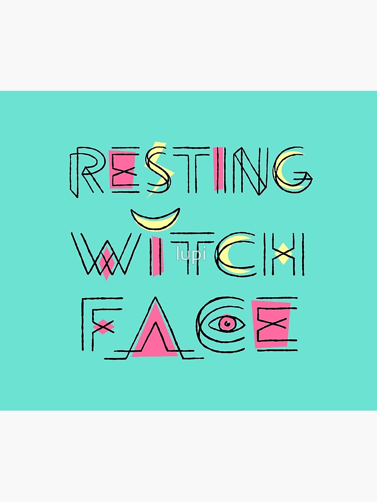Resting Witch Face by lupi