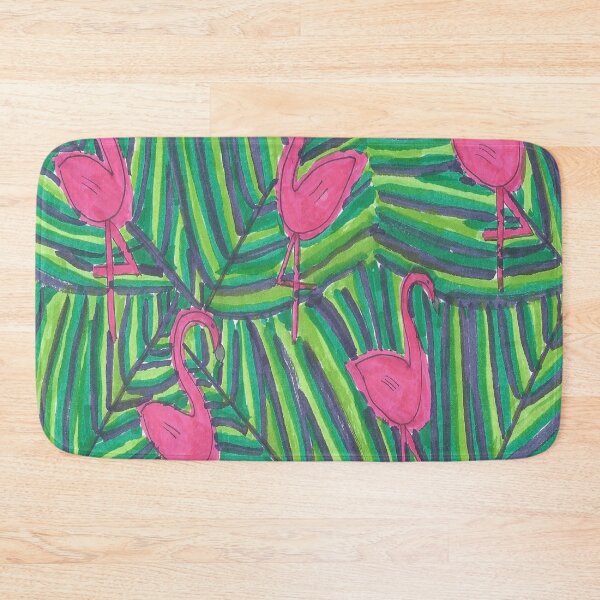 Item preview, Flamingo Jungle Vibe designed and sold by DanielleGensler.