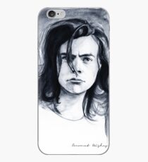 H B/W watercolors iPhone Case