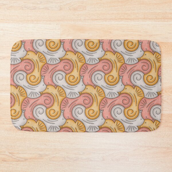 Item preview, Seahorse tessellation designed and sold by Vibali.