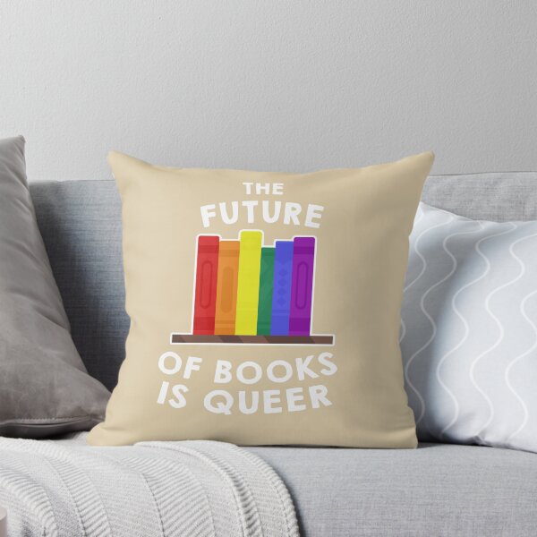 Item preview, The Future of Books is Queer LGBTQ Gay Lesbian Author Writer designed and sold by Hux Designs.