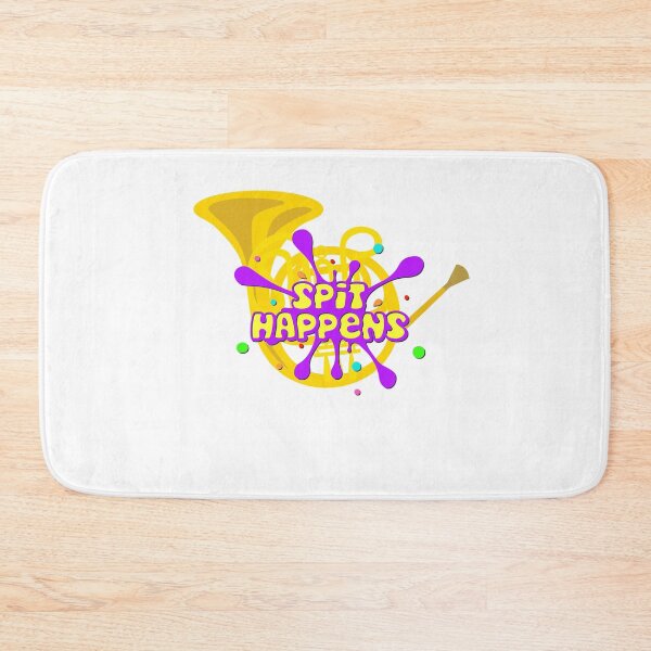 Item preview, Spit Happens - French Horn designed and sold by BandMomDesigns.