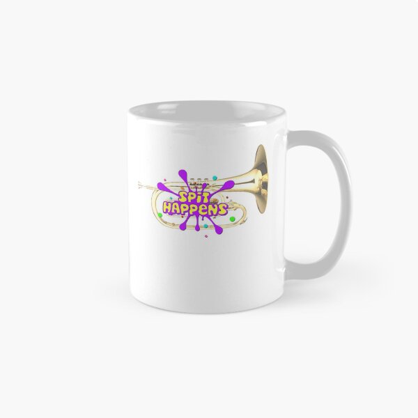 Item preview, Spit Happens - Mellophone designed and sold by BandMomDesigns.