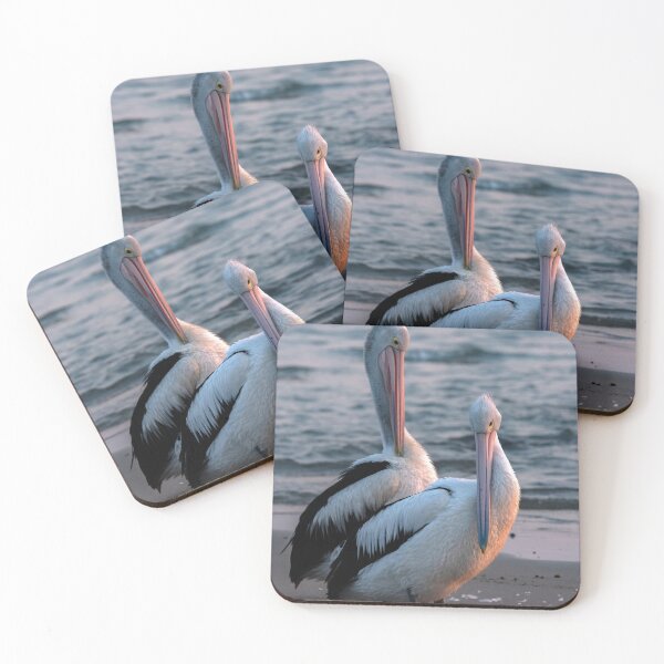 Item preview, Dusk with the Pelicans  designed and sold by Barbara Burkhardt.