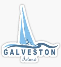 Galveston - Texas. Sticker