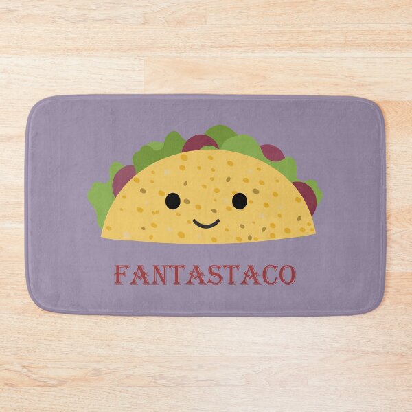 Item preview, Fantastaco Cute and Funny Smiling Kawaii Taco designed and sold by Hedgie Designs.