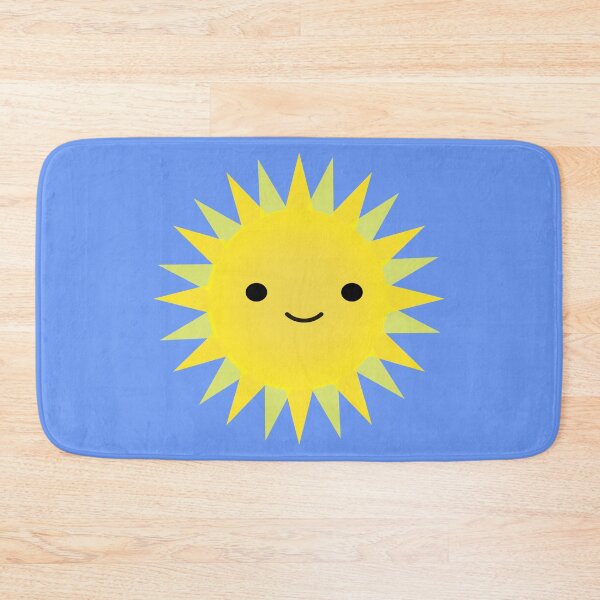 Item preview, Cute Kawaii Bright Yellow Happy Sun designed and sold by Hedgie Designs.