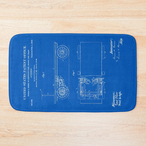 Item preview, Thomas Edison Automobile Patent - Blueprint designed and sold by FinlayMcNevin.