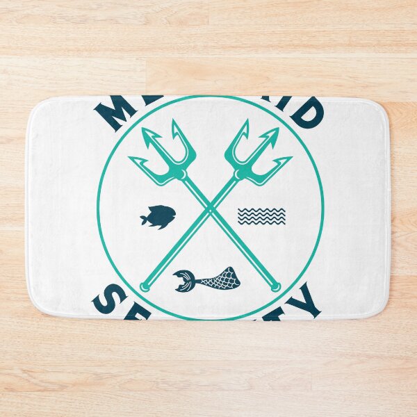 Item preview, Ocean Mermaid Security Merman Trident Birthday Gift Swimmer designed and sold by findgreatshirts.