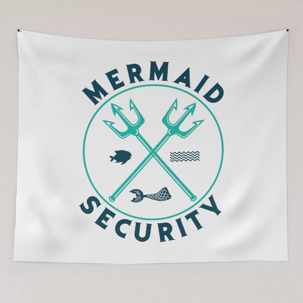 Item preview, Ocean Mermaid Security Merman Trident Birthday Gift Swimmer designed and sold by findgreatshirts.