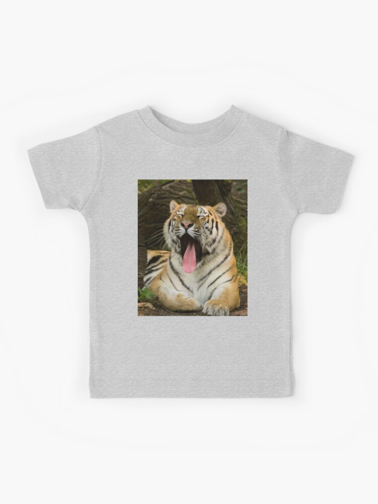Easy Tiger Vintage Unisex Youth T-Shirt. Heather Grey Kids