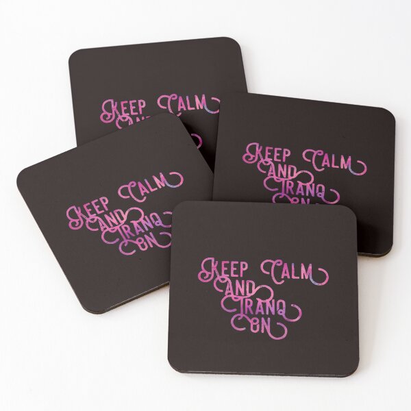 Item preview, Resto Druid Mantra: Keep Calm and Tranq On! (pink/purple) designed and sold by CloudDance.