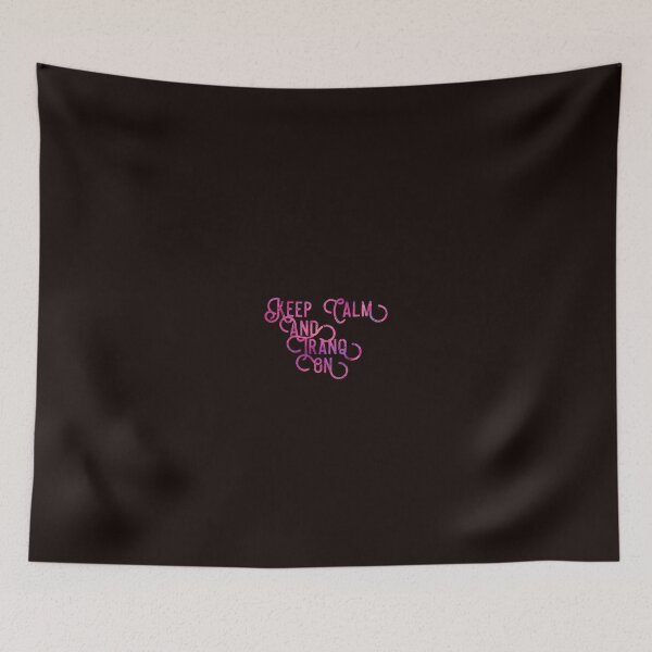 Item preview, Resto Druid Mantra: Keep Calm and Tranq On! (pink/purple) designed and sold by CloudDance.