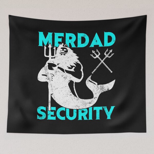 Item preview, Merdad Mermaid Security Gift For Grandpa Dad Brother Men designed and sold by findgreatshirts.