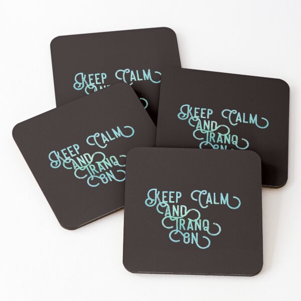 Item preview, Resto Druid Mantra: Keep Calm and Tranq On! (sea/blue) designed and sold by CloudDance.