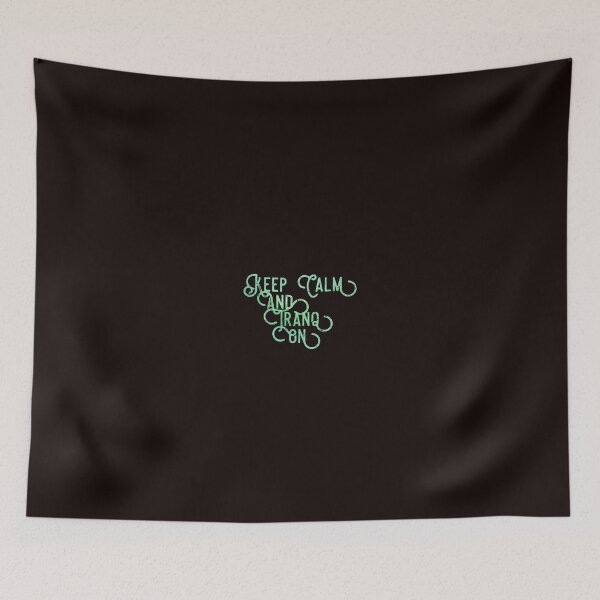 Item preview, Resto Druid Mantra: Keep Calm and Tranq On! (leaf green) designed and sold by CloudDance.
