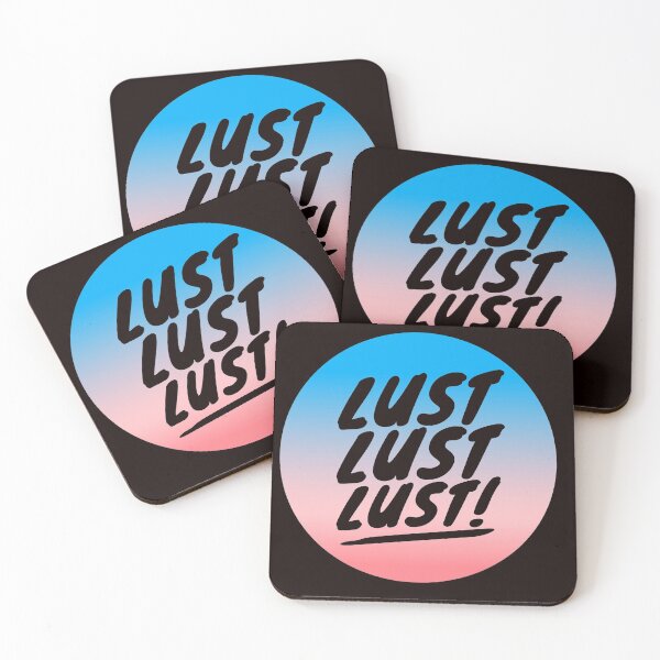 Item preview, Wow Gamer Raider Mantra: LUST LUST LUST! (White/Bipride) designed and sold by CloudDance.