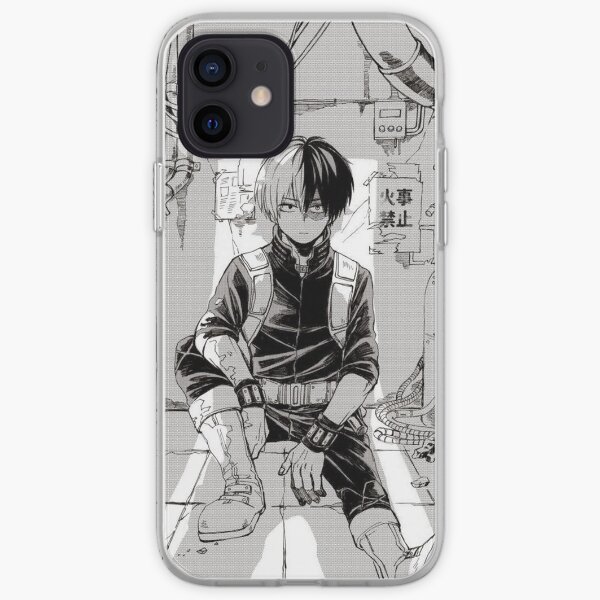 Shoto Todoroki Funda blanda para iPhone