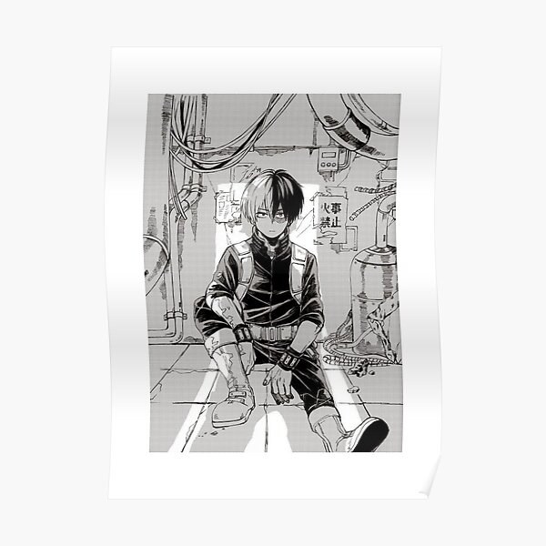 Shoto Todoroki Poster