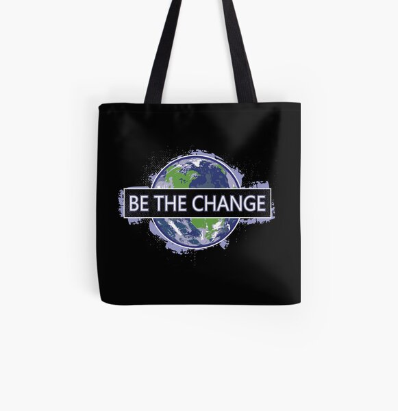 Gedanken Allover-Print Tote Bag