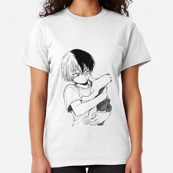 Todoroki with his cat Classic T-Shirt