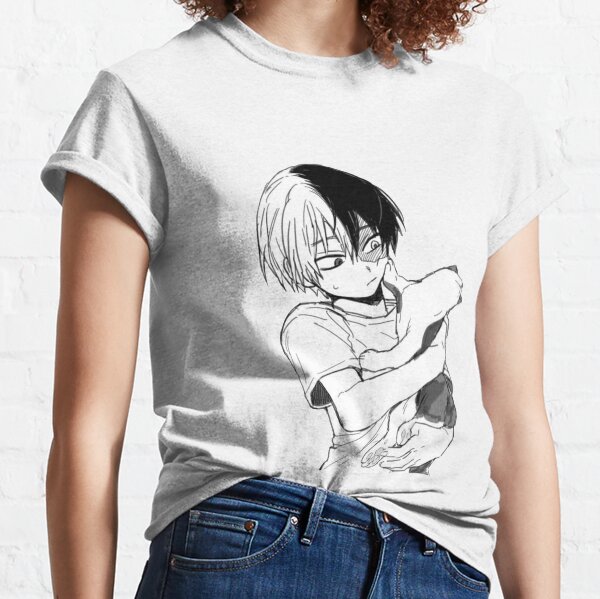Todoroki with his cat Classic T-Shirt