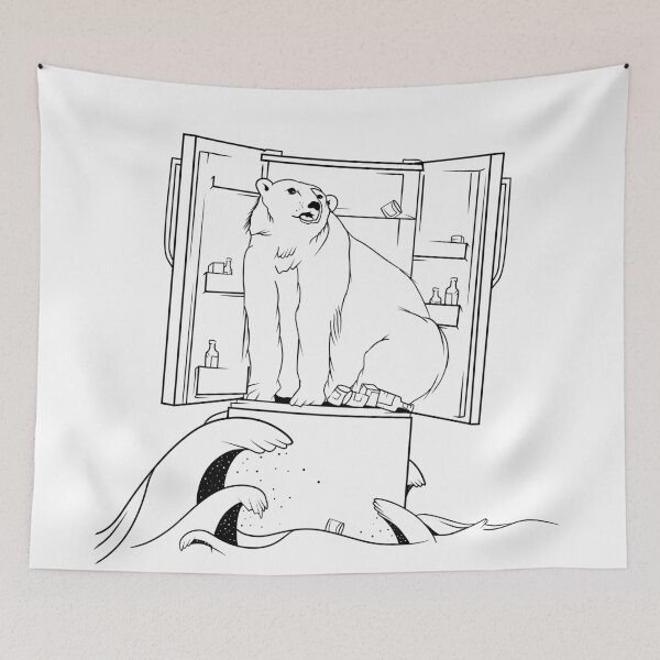 Item preview, Polar bear  global warming designed and sold by piedaydesigns.