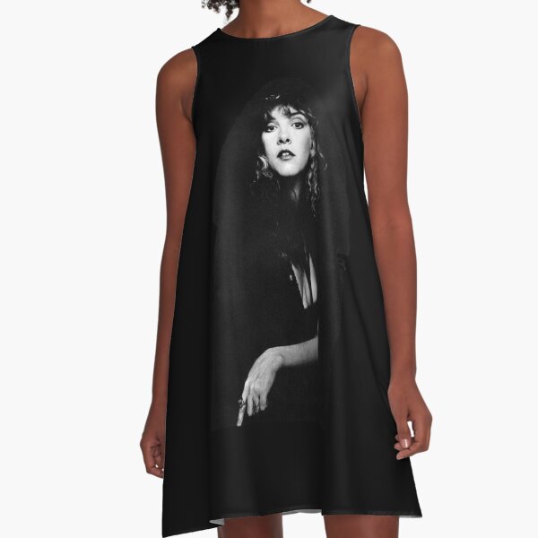 stevie nicks black dress
