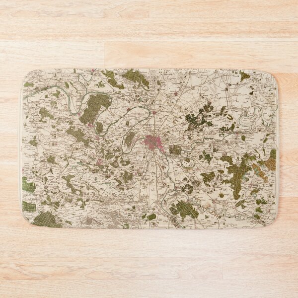 Item preview,  Carte de France (1756) designed and sold by allhistory.