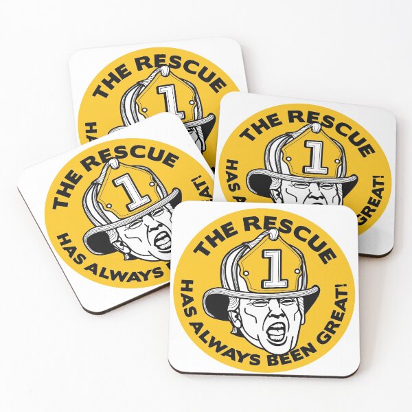 Item preview, Trump says "The Rescue has always been great!" - Yellow designed and sold by PistolPete315.