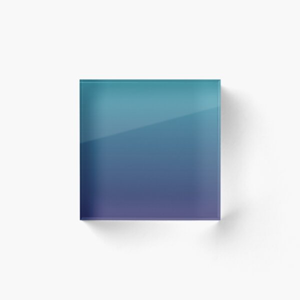 Item preview, Teal to Violet Blue Ombre Fade Sunset Gradient designed and sold by SqueakyRicardo.
