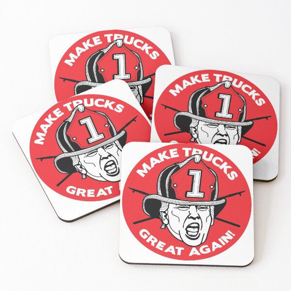 Item preview, Trump says "MAKE TRUCKS GREAT AGAIN!" designed and sold by PistolPete315.