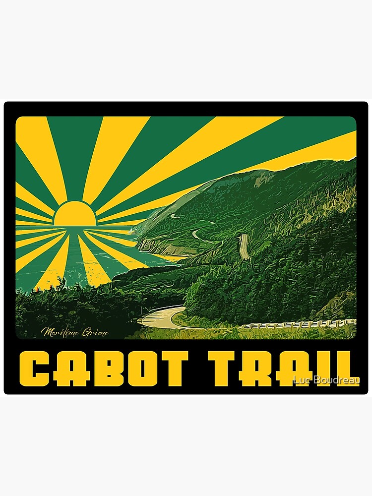 Disover Cabot Trail Premium Matte Vertical Poster