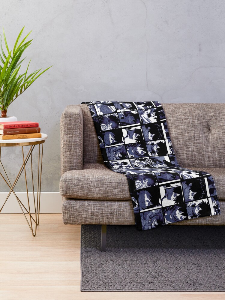 Alternate view of Dabi collage Throw Blanket