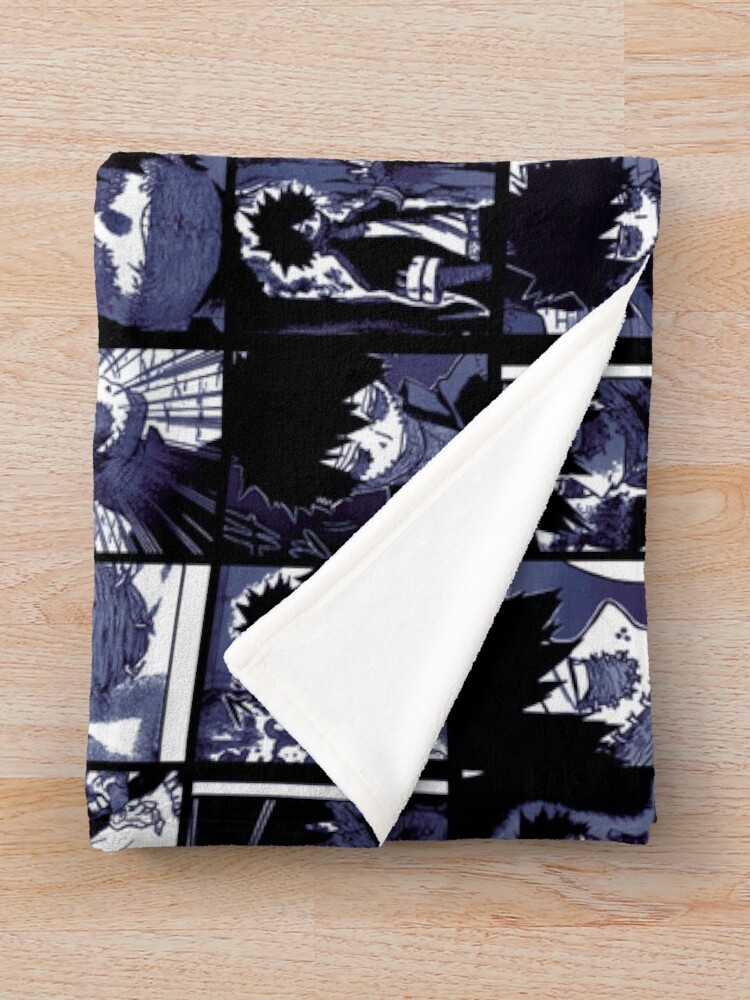 Alternate view of Dabi collage Throw Blanket