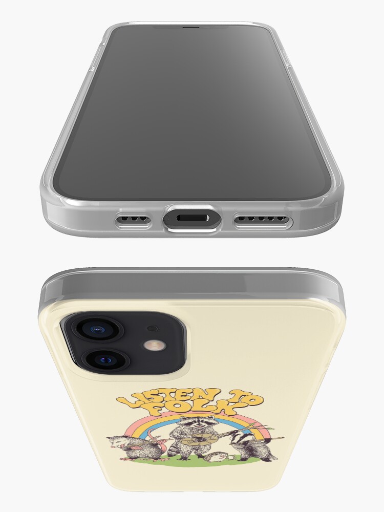 Alternate view of Listen To Folk iPhone Case & Cover