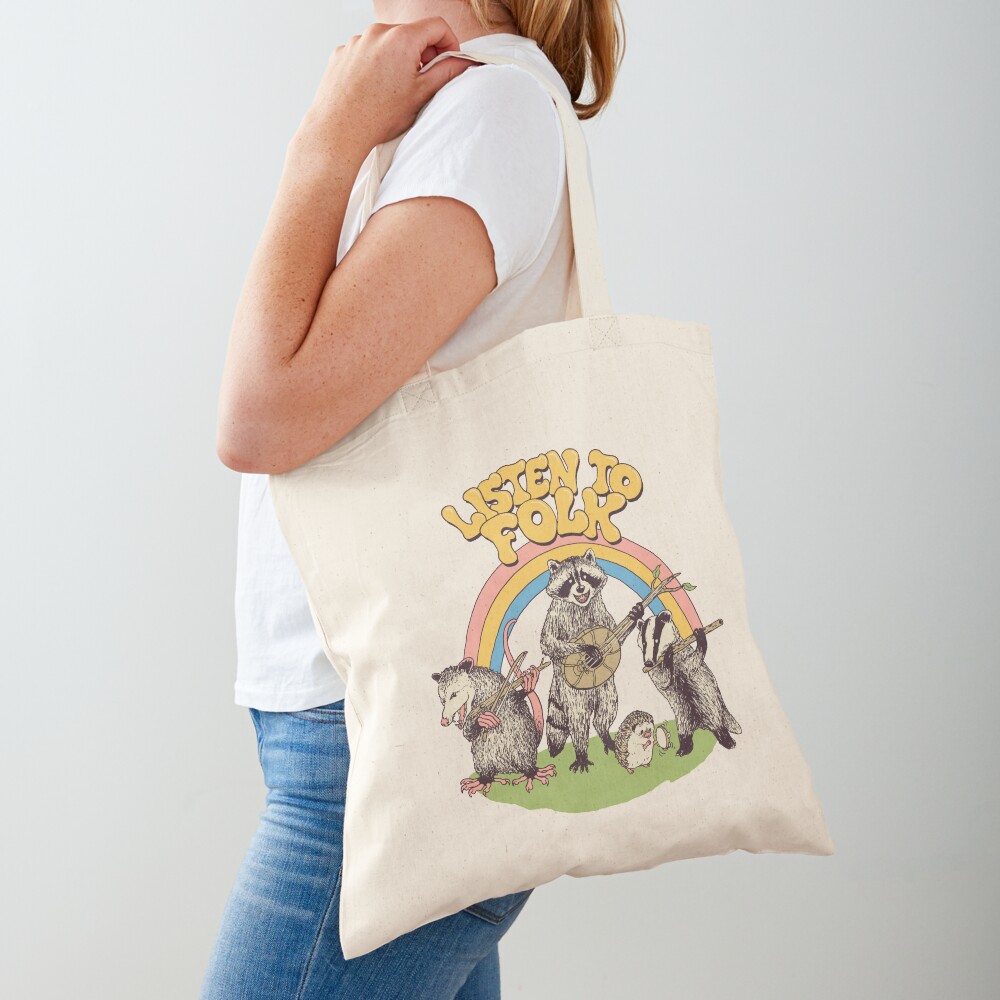 Listen To Folk Tote Bag