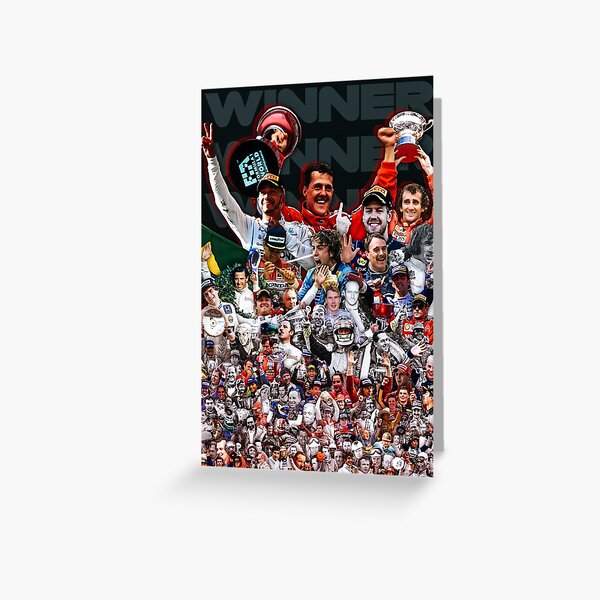 Item preview, Every F1 Grand Prix Winner designed and sold by TheZestyOranges.