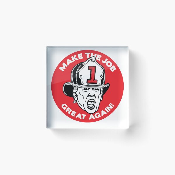 Item preview, Trump says "MAKE THE JOB GREAT AGAIN!" designed and sold by PistolPete315.