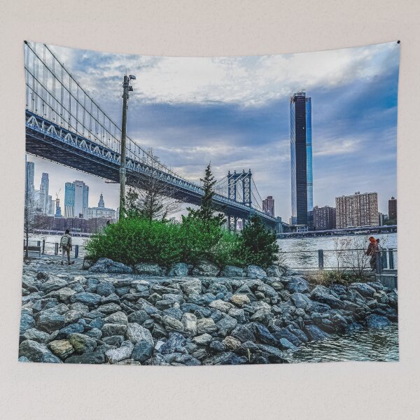 Item preview, Manhattan Bridge, John Street Park designed and sold by 00Flyer.