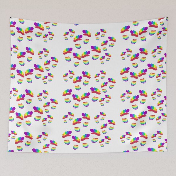 Item preview, Rainbow dancing feet - all colours designed and sold by Clare Colins.