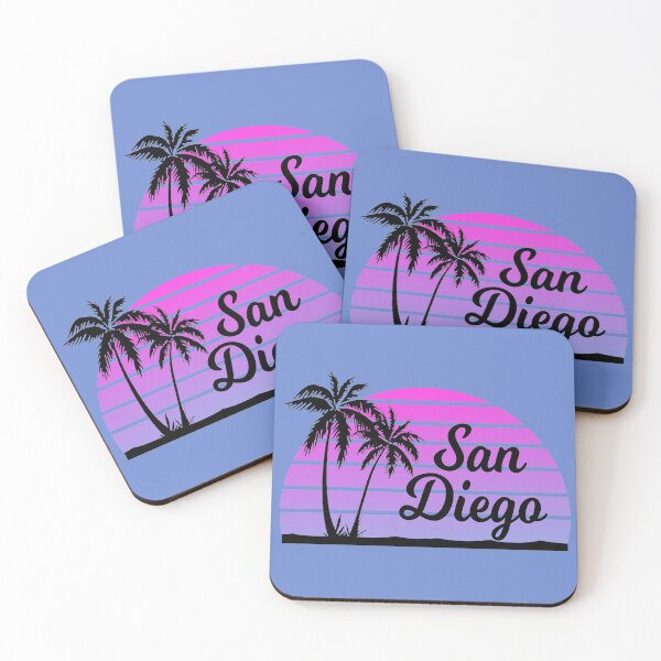 Item preview, San Diego California Sun Sunset Palm Trees designed and sold by Destinations Souvenirs.