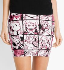 Uraraka Ochako Collage Mini Skirt