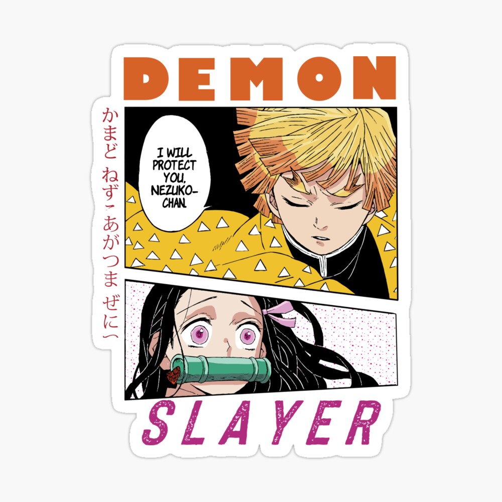 Kimetsu No Yaiba Demon Slayer Nezuko And Zenitsu Spiral Notebook By Akolytus Redbubble