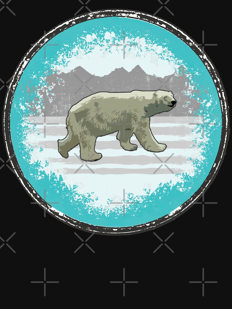 Eisbär Popart von Periartwork