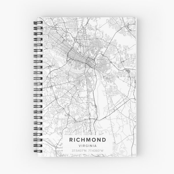Item preview, Richmond Map  designed and sold by Kara515.